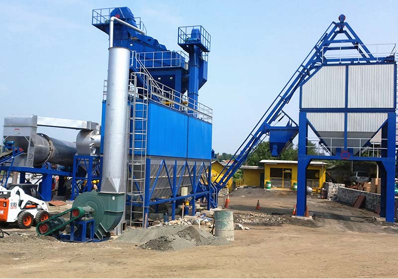 LB1000 Asphalt Mixing Plant in Indonesia