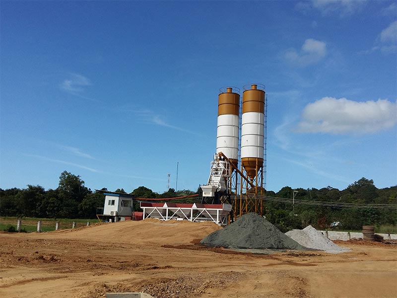 Stationary Concrete Batching Plant