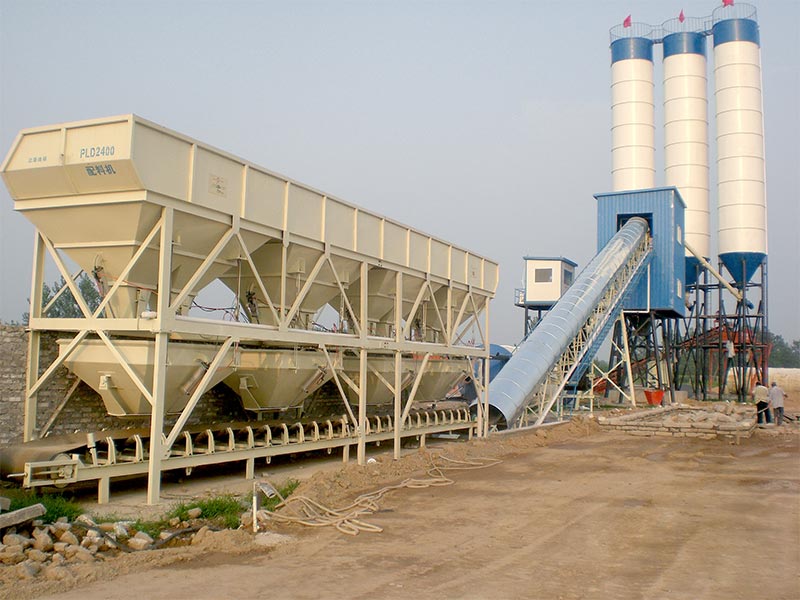 Stationary Concrete Batching Plant