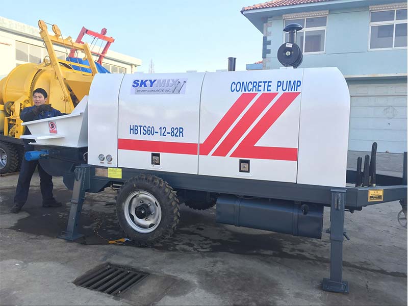 Concrete Trailer Pump