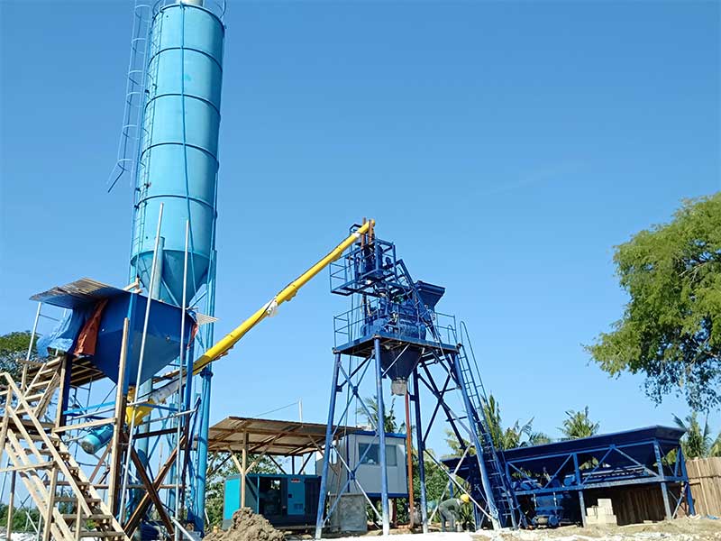 Stationary Concrete Batching Plant