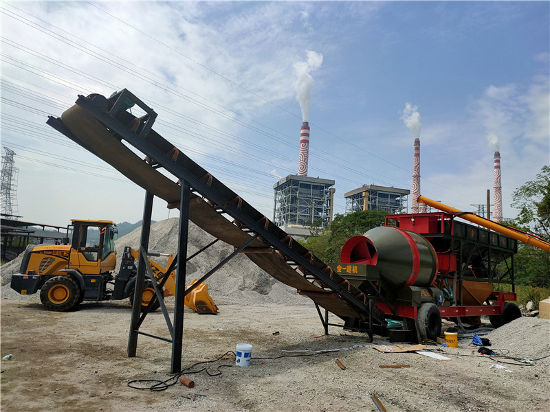 Mobile Concrete Batching Plant