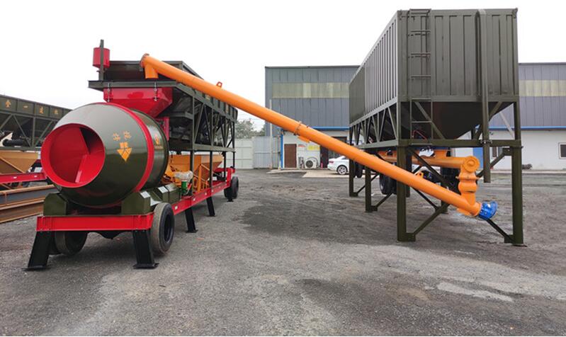 Mobile Concrete Batching Plant