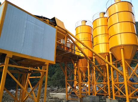 Types of concrete batching plant