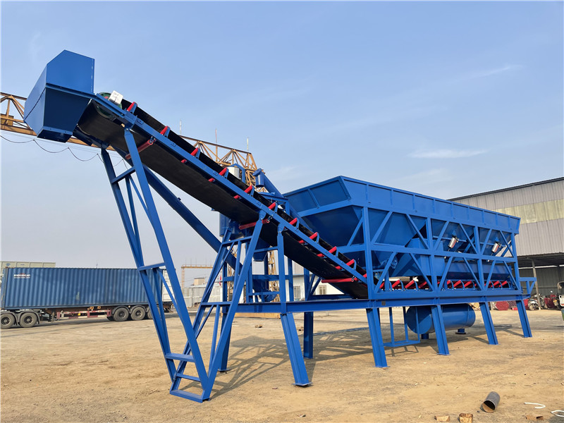 dry mix concrete batching plant