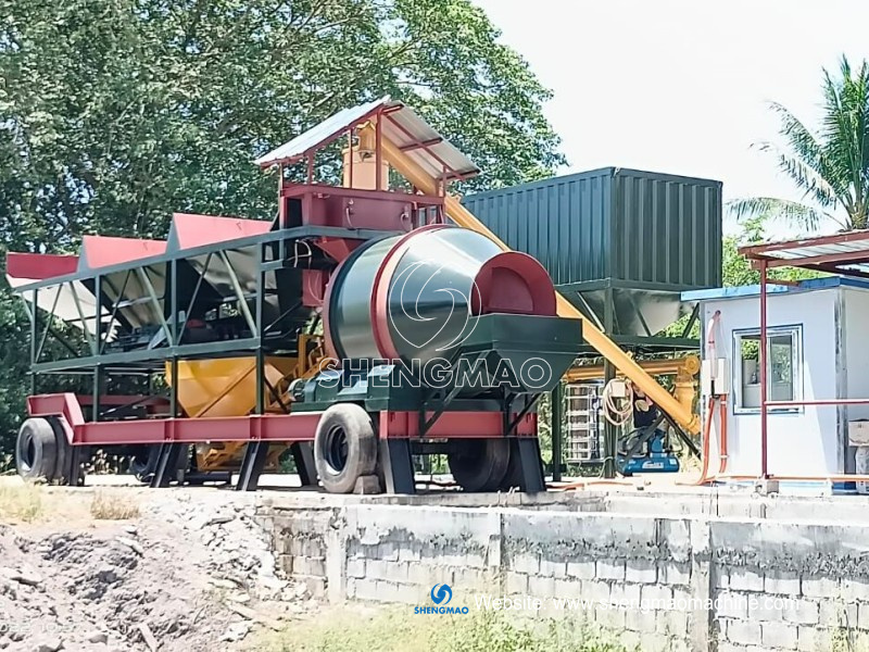 Mobile Concrete Batching Plant