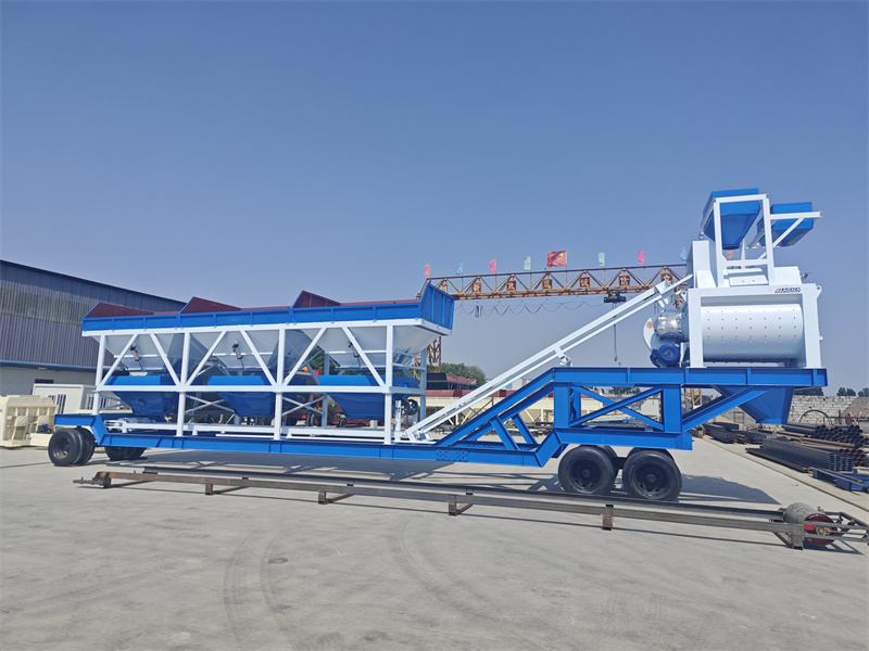 Mobile Concrete Batching Plant