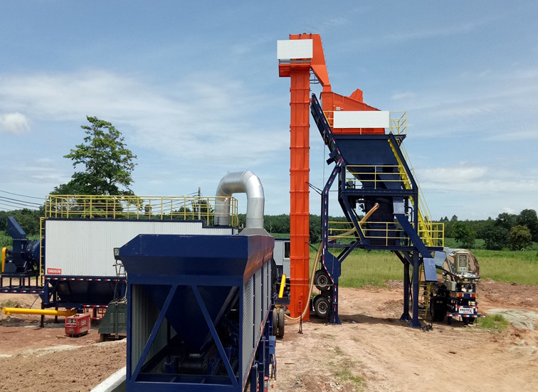 Mobile Asphalt Mixing Plant