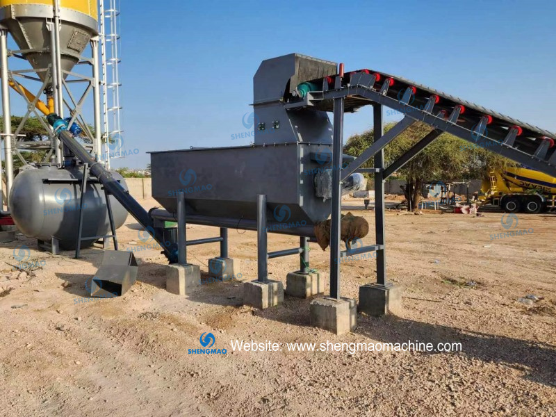 bag cement feeding system