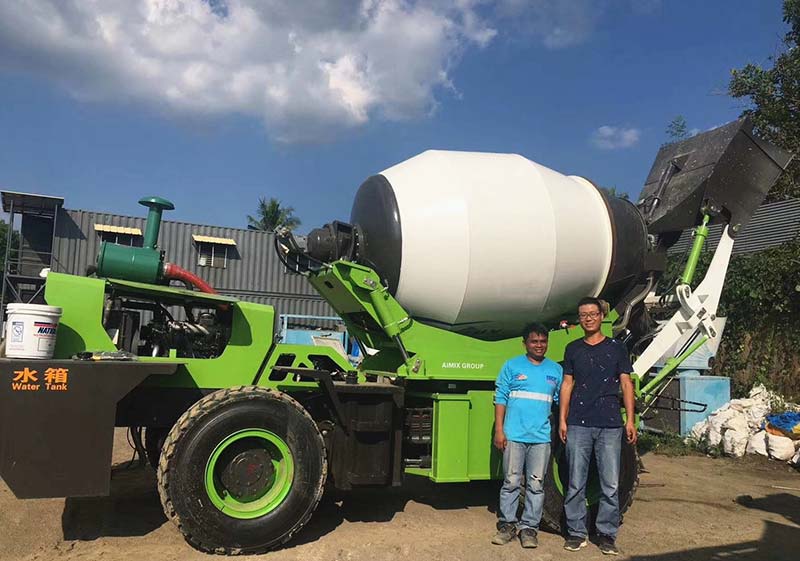 SLM3.2 Self Loading Concrete Mixer in Philippines