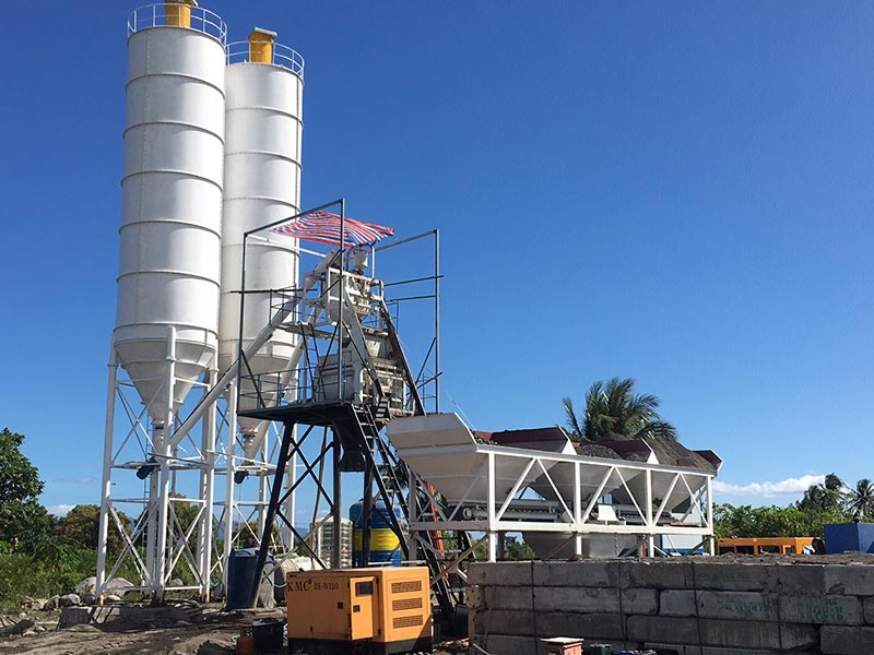 Stationary Concrete Batching Plant