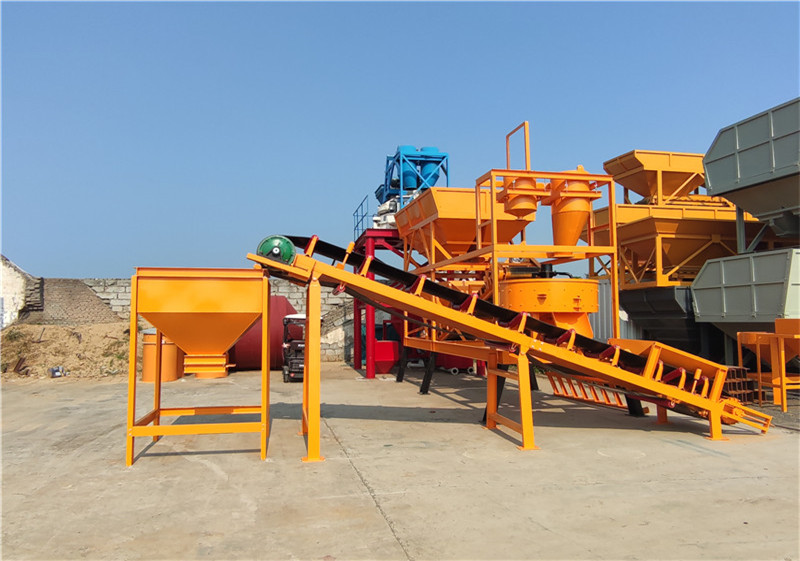 customized mini concrete batching plant to Malaysia