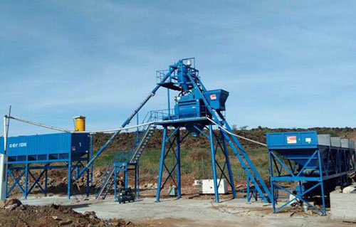 Types of concrete batching plant