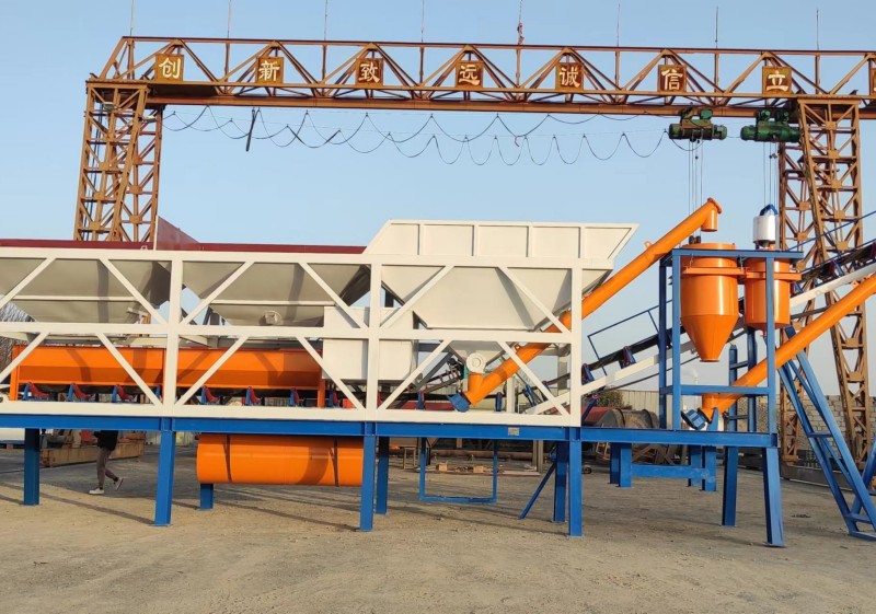 dry mix concrete batching plant to Philippines