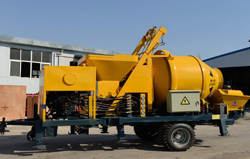 How Does a Concrete Mixer Pump Work